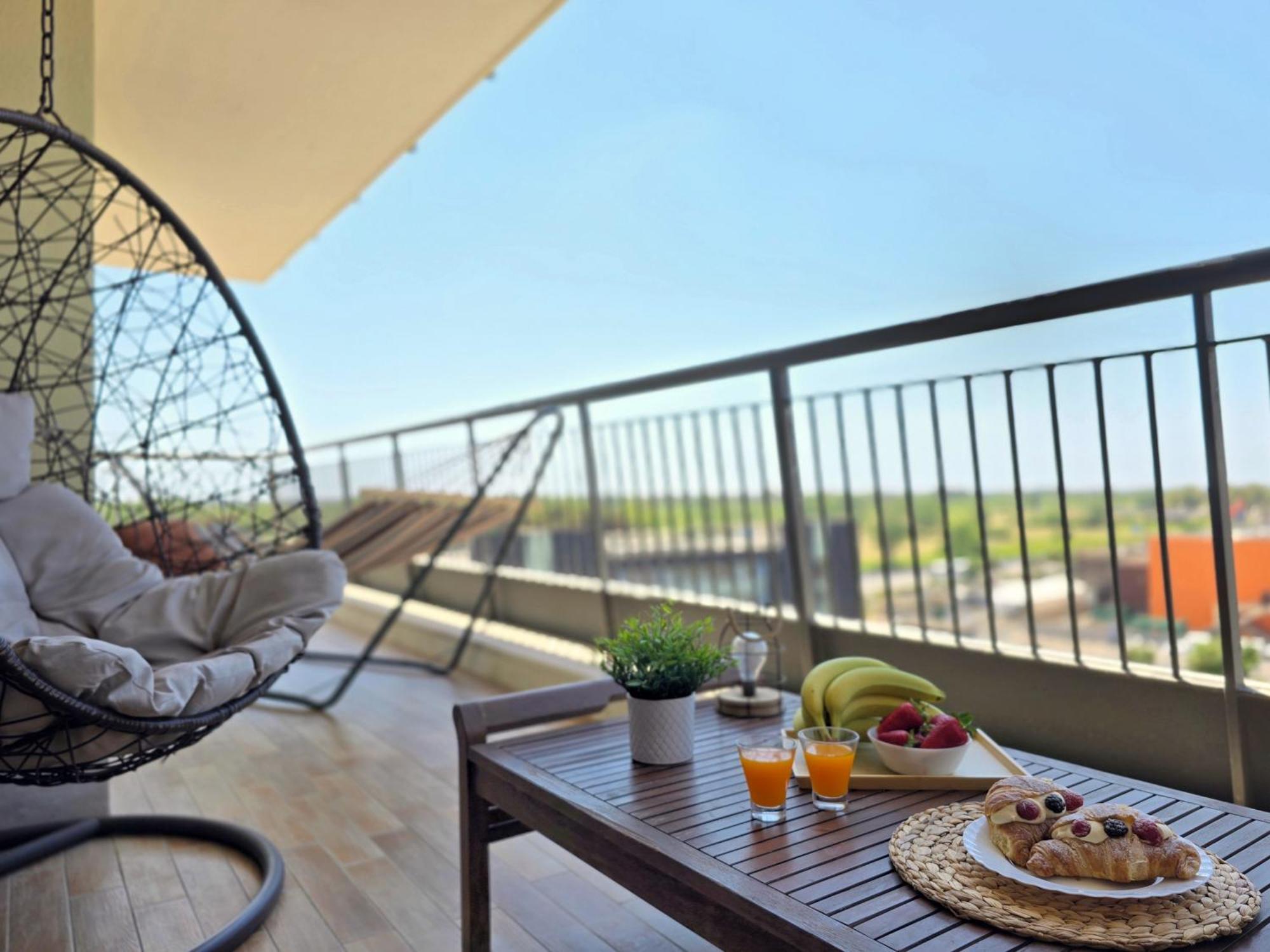 Golden Hour Apartment - Panoramic Terrace Fiumicino Luaran gambar