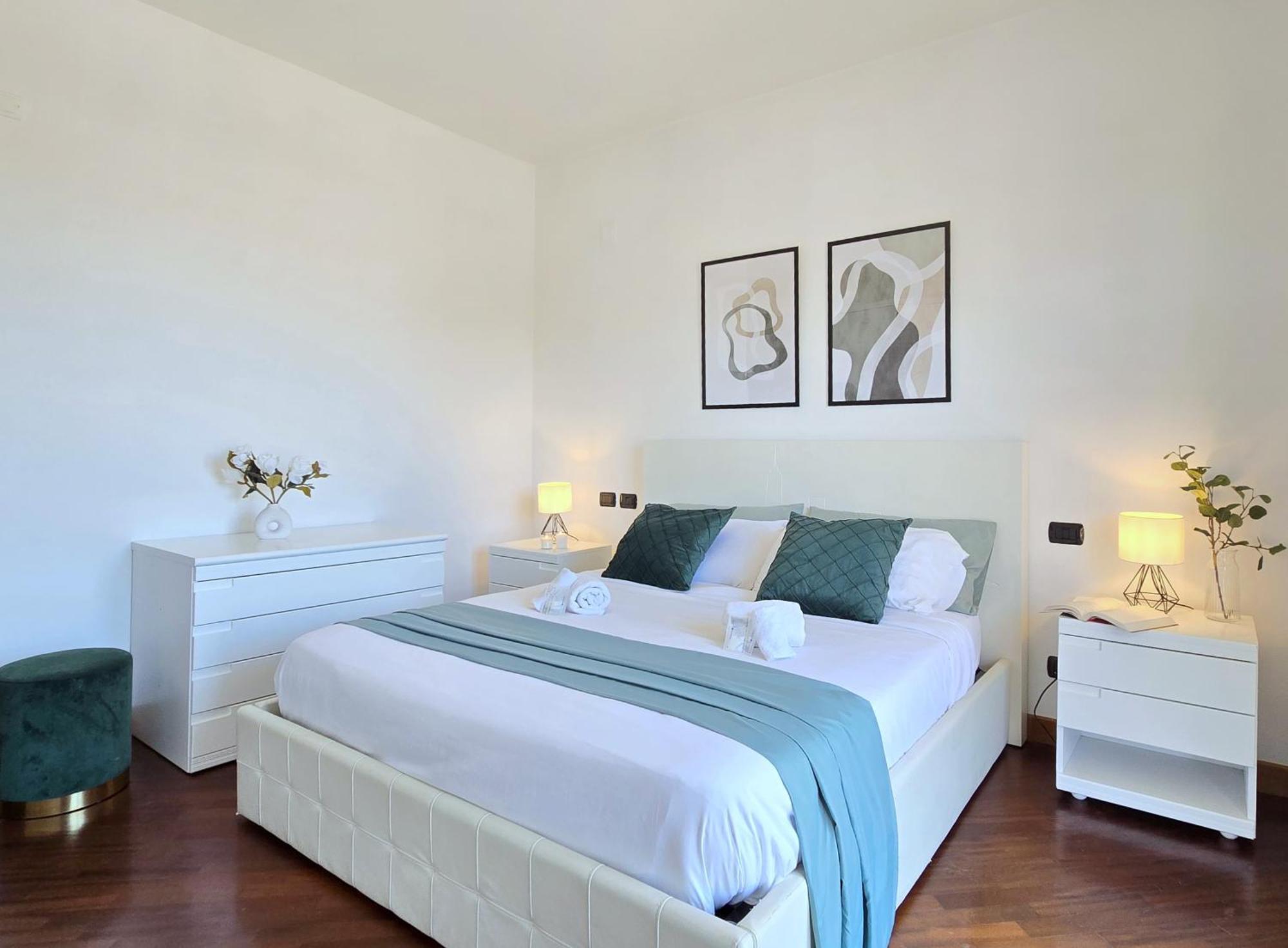 Golden Hour Apartment - Panoramic Terrace Fiumicino Luaran gambar